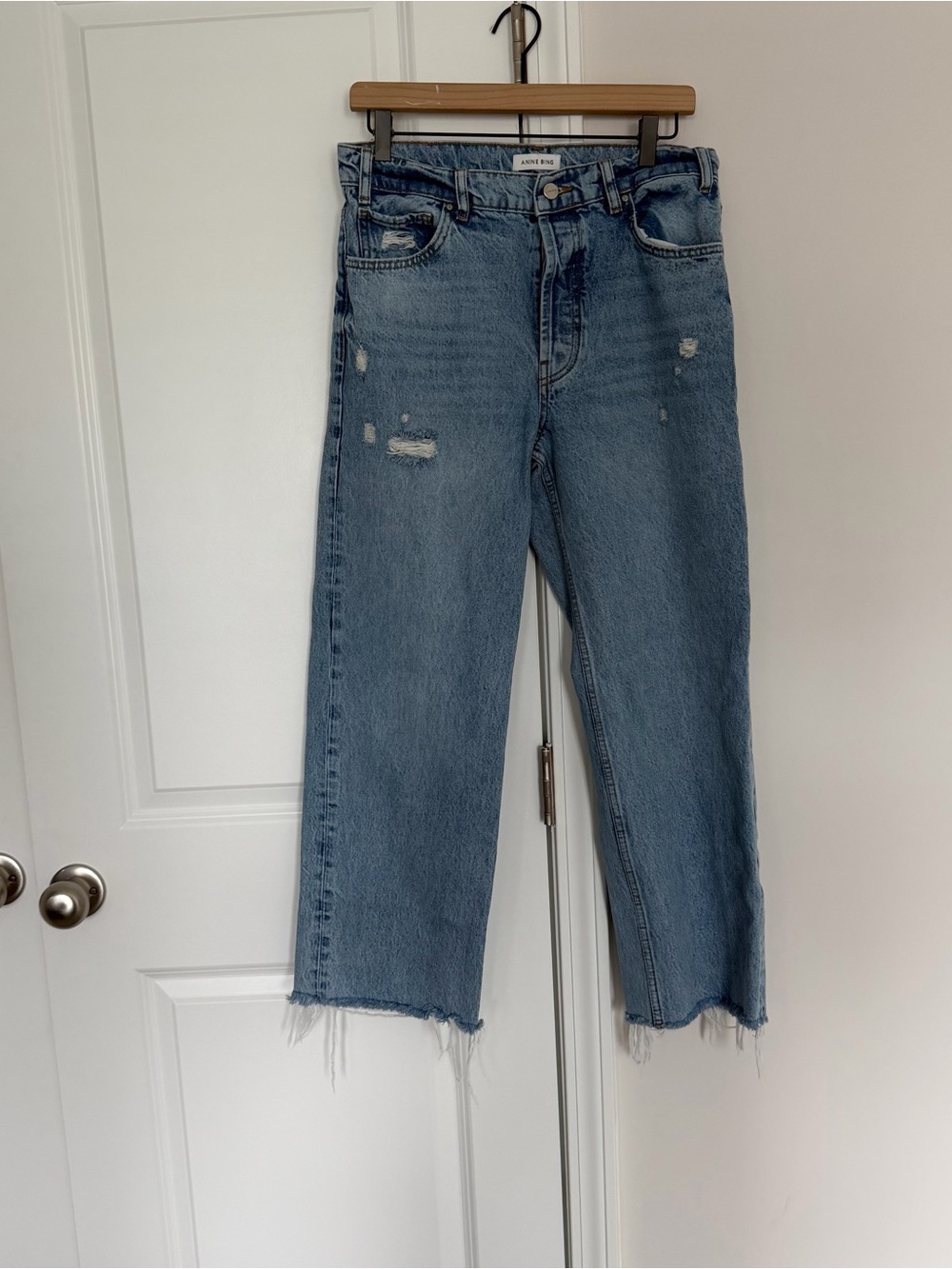 Anine Bing Gavin Jeans - Washed Blue - Picture 4 of 11